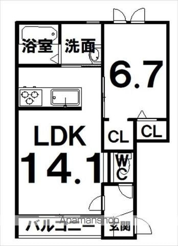FERRULLIIの間取り写真