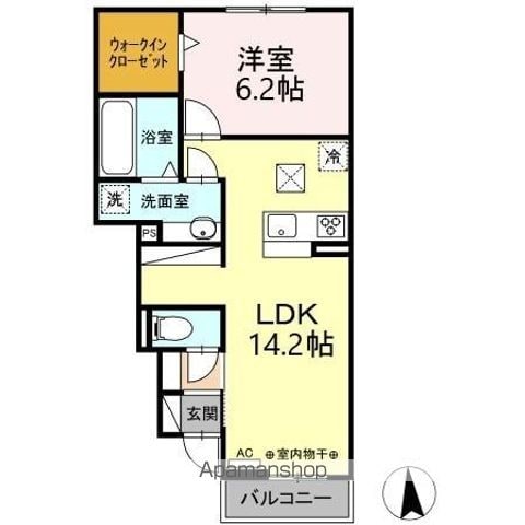 NOBLE USAの間取り写真