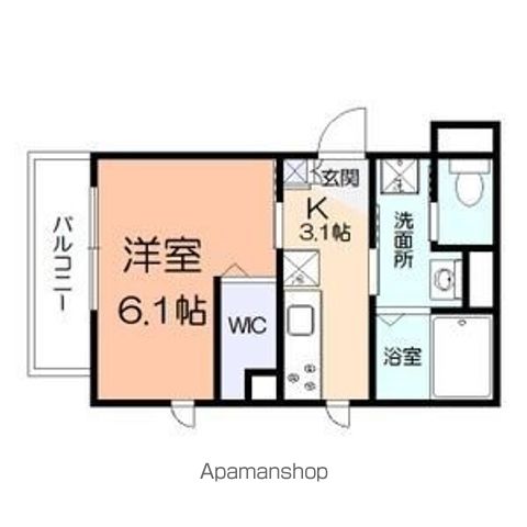 オークスアレイ淵野辺の間取り写真