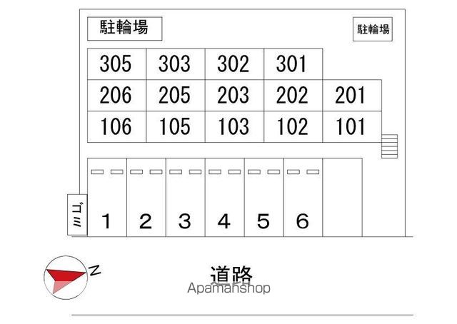 サニープラザ（ＳＢ） 305 ｜ 千葉県千葉市若葉区西都賀１丁目4-13（賃貸マンション1K・3階・26.49㎡） その7