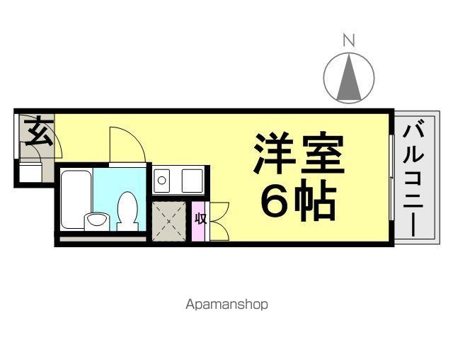 セレーノ立花の間取り写真