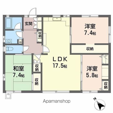 間取り：245004366086