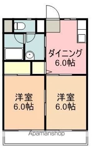 コーポいずみの間取り写真