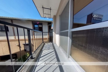 東山コーポ[2DK/40m2]のバルコニー