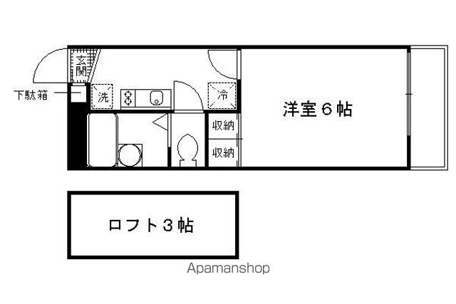 レオパレスHOUSEKEIYAの間取り写真