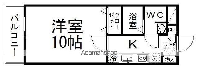 アクアコートの間取り写真