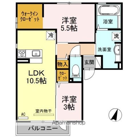 ラフィーネ徳庵の間取り写真