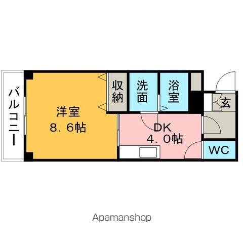 セカンドキャビンの間取り写真