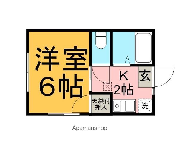 山田ハイツの間取り写真