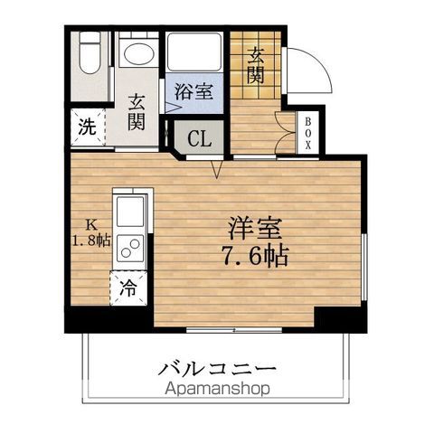 PRESSANCE心斎橋ラヴィの間取り写真