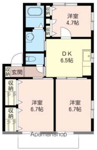 【あきる野市原小宮のアパートの間取り】