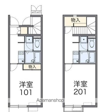 レオネクストコンフォート草戸の間取り写真
