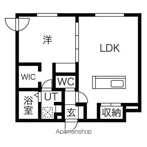 RーFINO札幌桑園の間取り写真