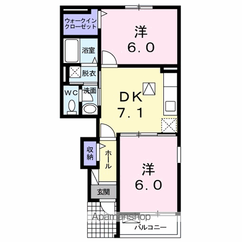 KIRARA Aの間取り写真