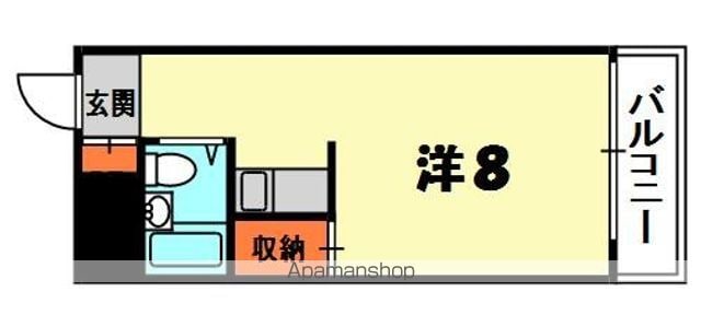 メゾンミハマの間取り写真