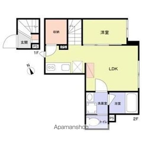 WOODCREST中延RESIDENCEの間取り写真