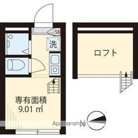 フィリップ東中野の間取り写真
