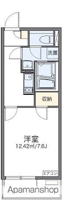レオネクストシャトレー出花[1K/26.08m2]の間取図