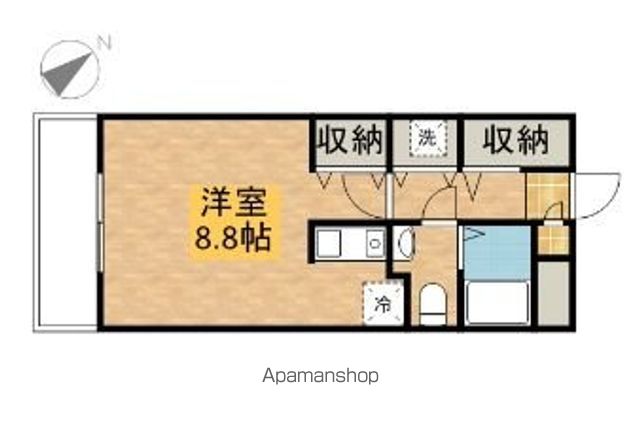 川崎市中原区宮内のマンションの間取り