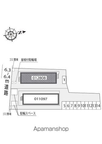 レオパレスメイプル５ 205 ｜ 千葉県千葉市中央区矢作町171-2（賃貸アパート1K・2階・20.37㎡） その14