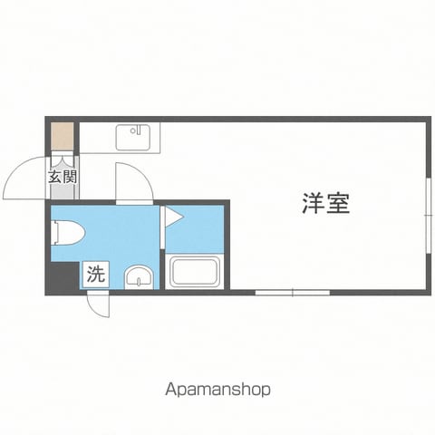 CELESTE東中島の間取り写真