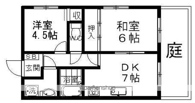 サンロイヤル都島本通の間取り写真