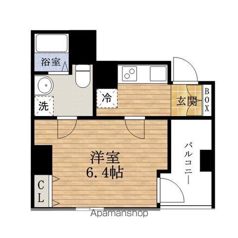 レジュールアッシュ谷町の間取り写真