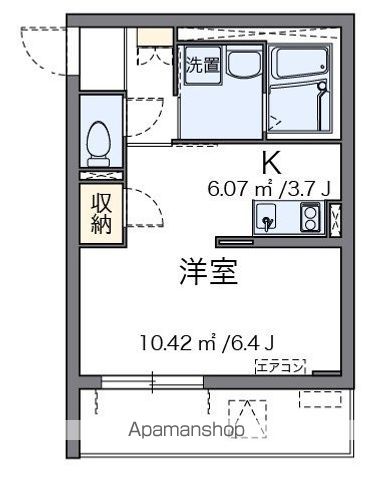 クレイノPIAの間取り写真