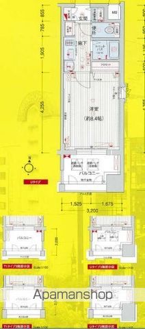 プレサンス泉セントマークの間取り写真