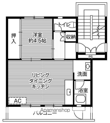 ビレッジハウス足利葉鹿1号棟の間取り写真