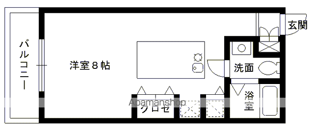 サヴォイバルビゾンの間取り