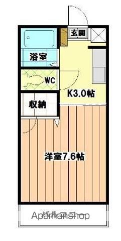 ナレッジハイツ新宮駅前の間取り