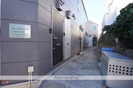 オーパスワン松庵[1R/19.28m2]のエントランス1