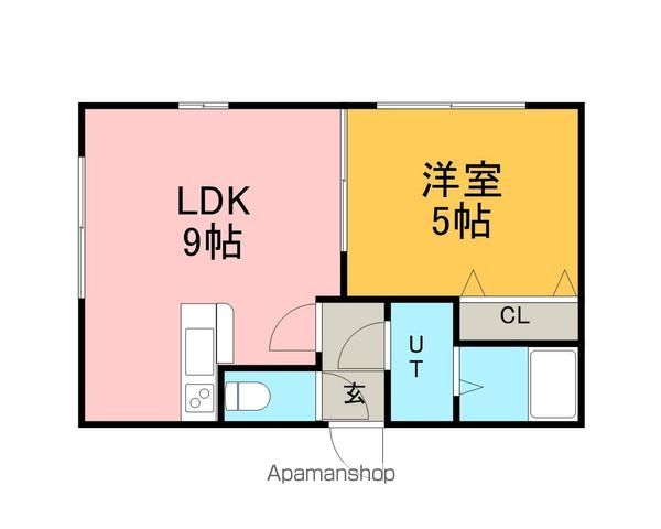 カステル大曲の間取り写真