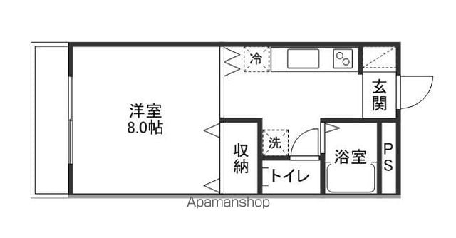 アーバンハウス東島田の間取り写真