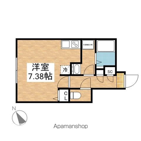 BRANCHE葵の間取り写真