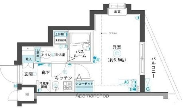 フェニックス西新宿壱番館の間取り写真