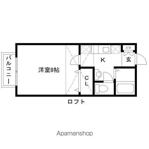 ダンディピースの間取り写真