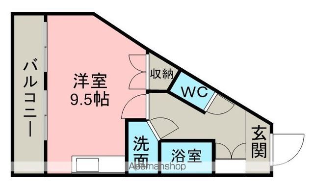 プライム八田の間取り写真