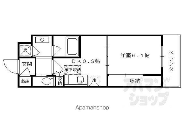GRAND E’TERNA京都の間取り写真