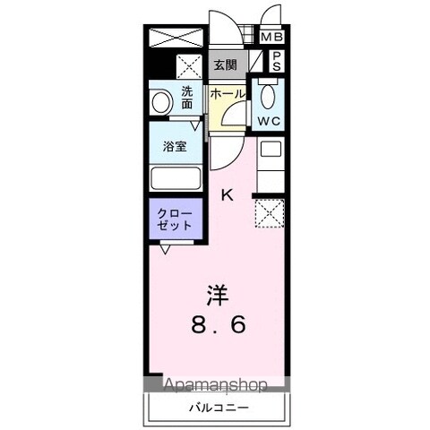 【シャトル南平の間取り】