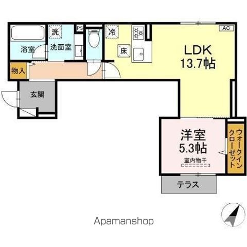和NAGOMIの間取り写真