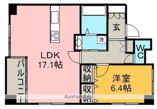 ARSA WESTの間取り写真