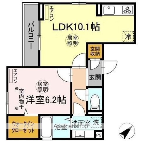CLAIRの間取り写真