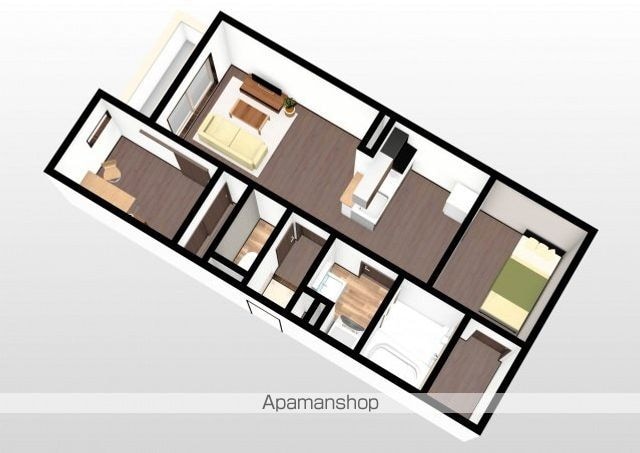 岡山県岡山市北区奉還町４丁目[2LDK/40.92m2]の内装
