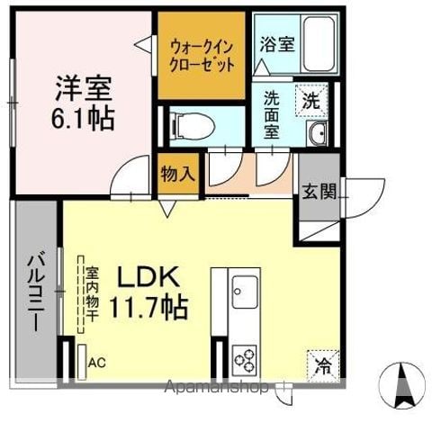フェリーチェの間取り写真