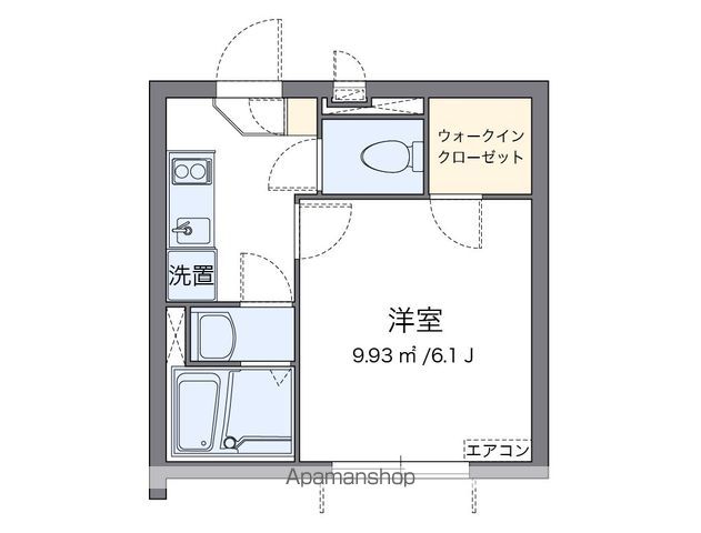 【クレイノアクアの間取り】