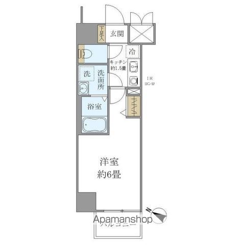 シエル白山　Ｂ館の間取り