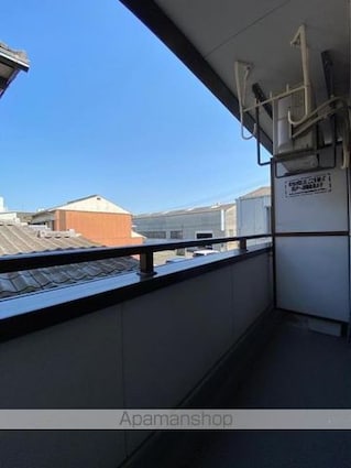 香川県高松市福岡町２丁目[1K/18.5m2]のバルコニー