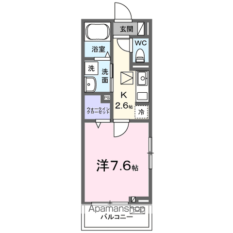 【サンズ　メモリー　フジサワの間取り】